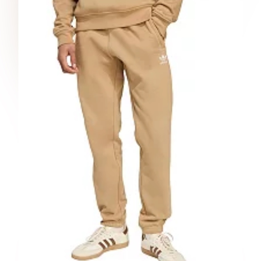 Adidas Men's Tan Sweatpants Large